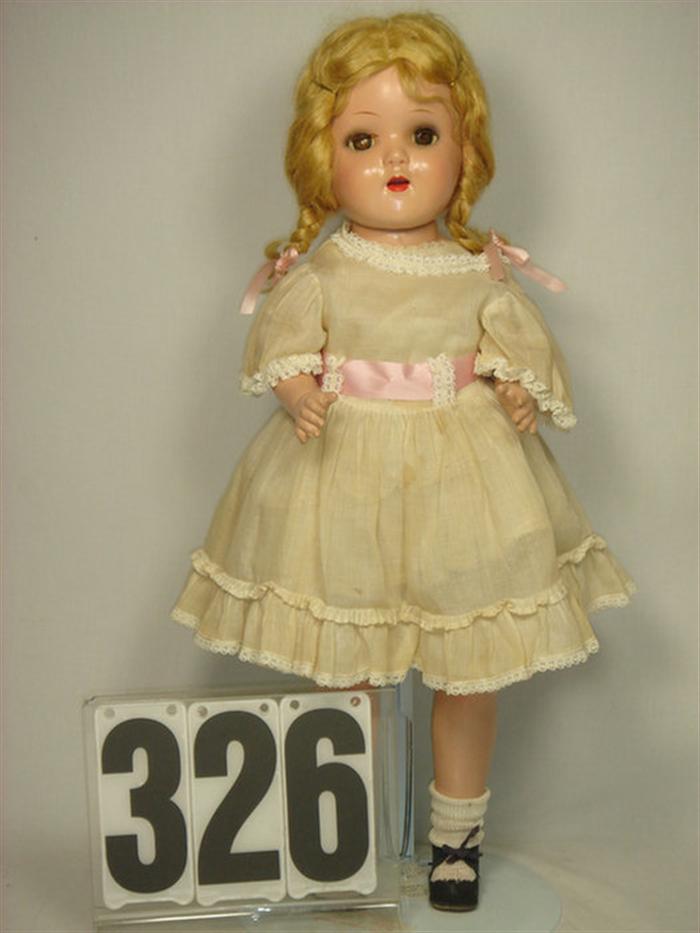 Vintage Composition and Cloth Doll 3cc78