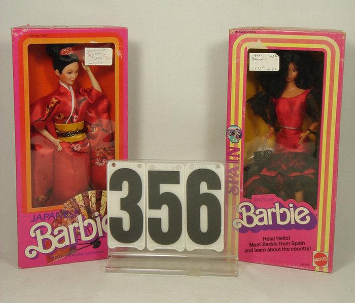 Vintage international Barbie Dolls,