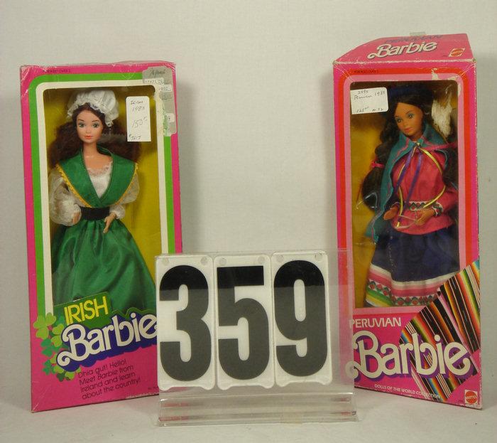 Vintage international Barbie Dolls,