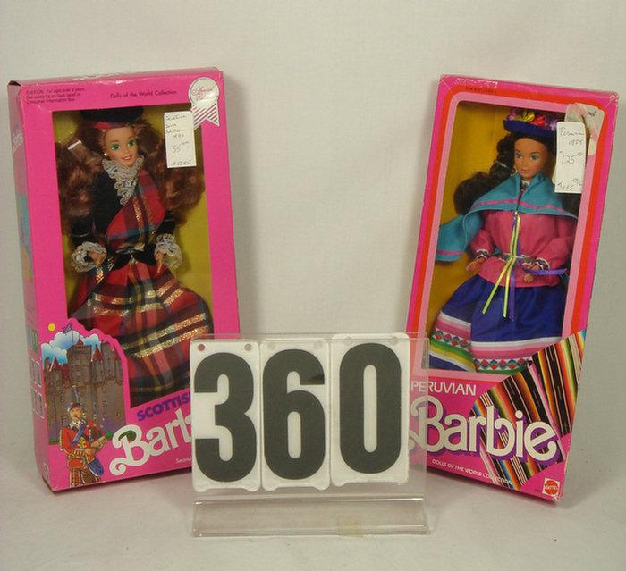 Vintage international Barbie Dolls,