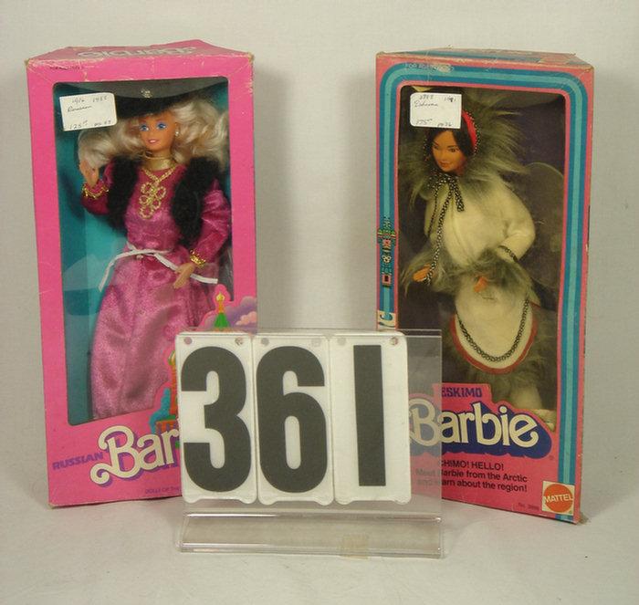 Vintage international Barbie Dolls,