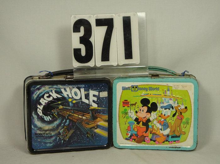 Two vintage Lunch boxes Disney 3cca4