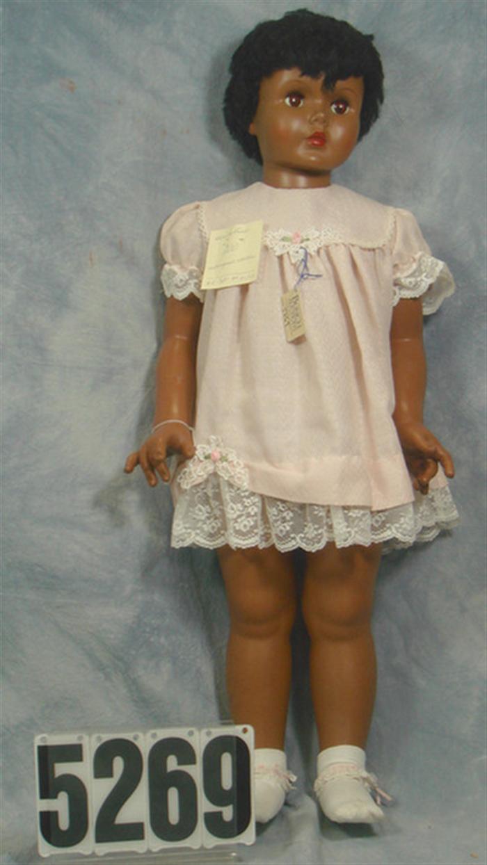 Black Patti Playpal size doll 35, marked