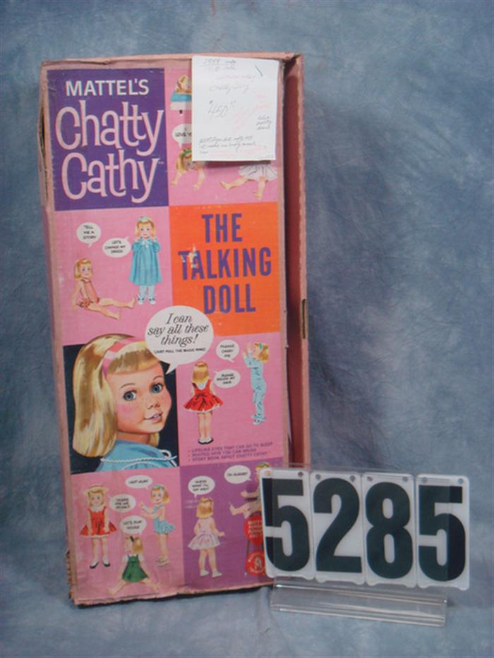 Mattel Chatty Cathy doll, mint