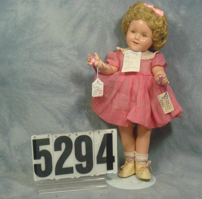 Shirley Temple composition doll,
