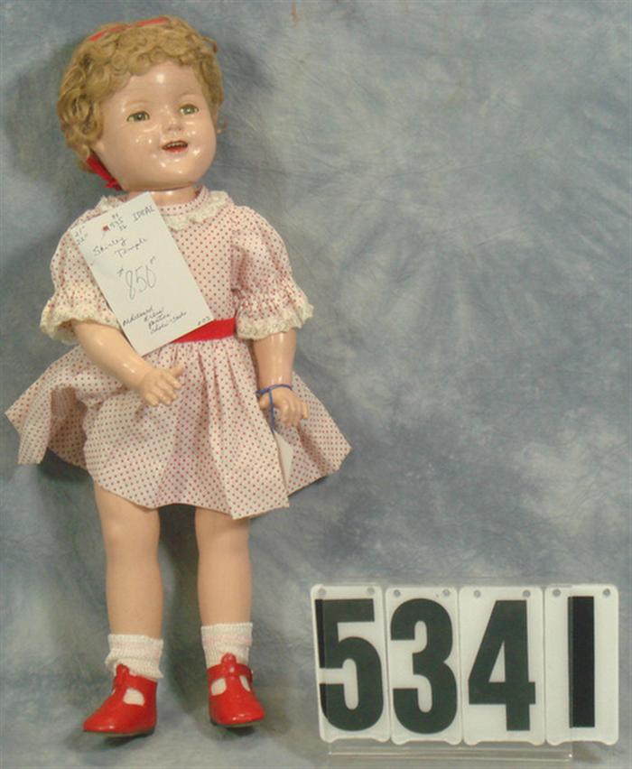 21 Shirley Temple Doll All composition 3c924