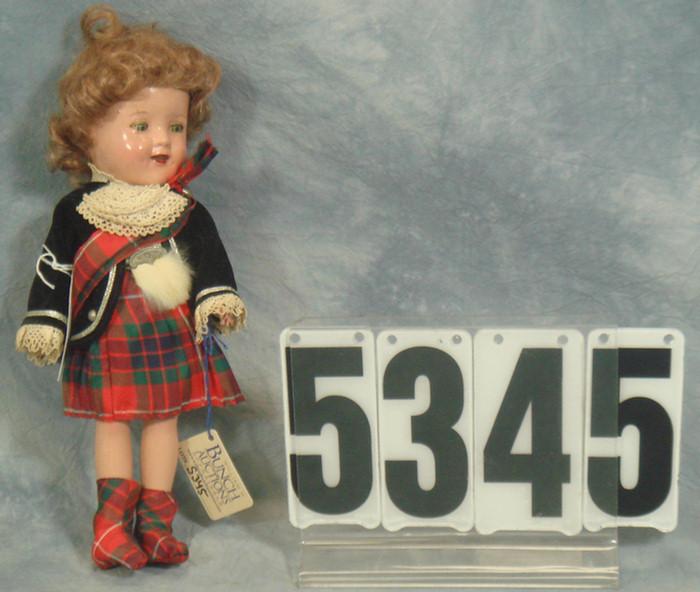 Shirley Temple Doll, 11 inches
