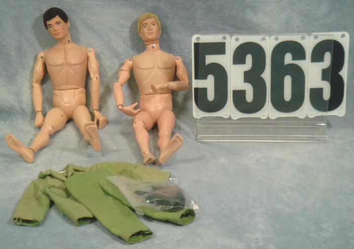 2 GI Joe Action Figure Dolls, both