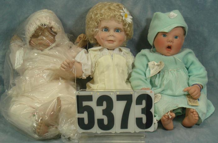 Vinyl Cloth Dolls lot 18 to 20 3c944