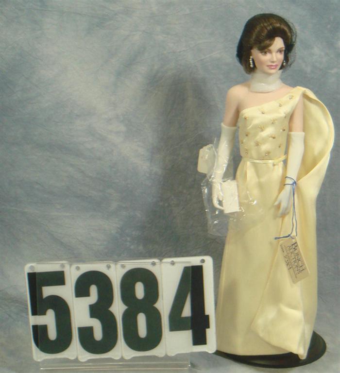 Porcelain Jackie Kennedy Doll, 16 inches
