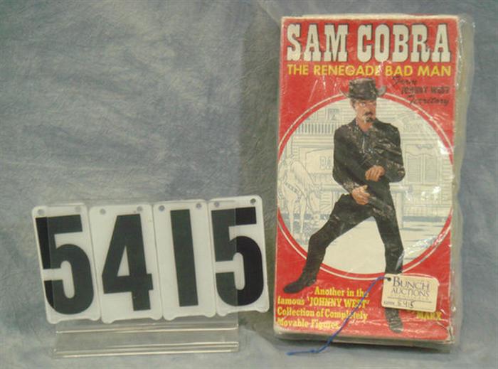 Marx Sam Cobra Action Figure, arm has