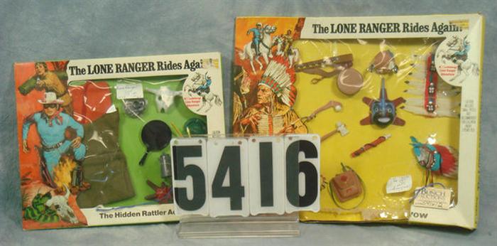 The Lone Ranger accessories sets,