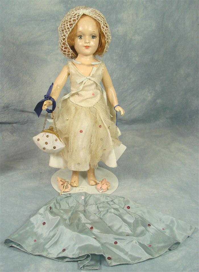 Composition Mary Hoyer doll, 14 1/2