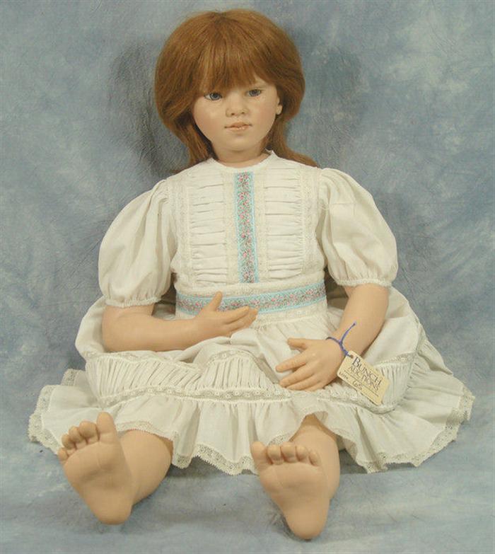 Rotraut Schrott Doll, plastic and cloth