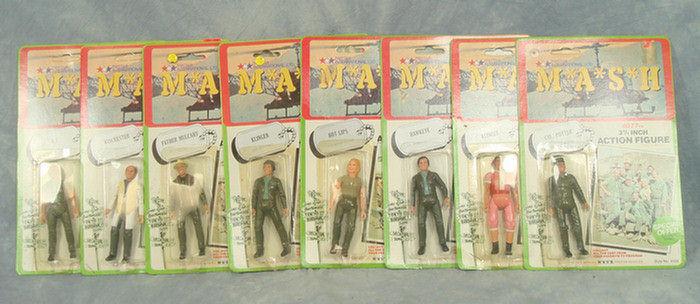 Lot of 8 Mash Action Figures, made by