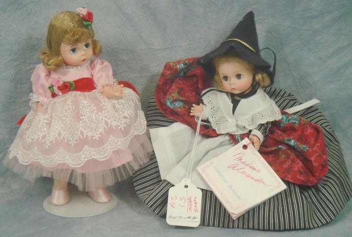 Two Madame Alexander Storyland Dolls,