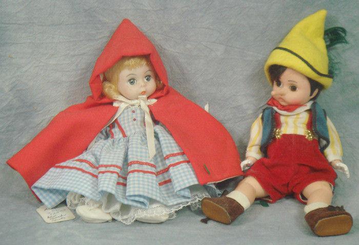 Two Madame Alexander Storyland Dolls,