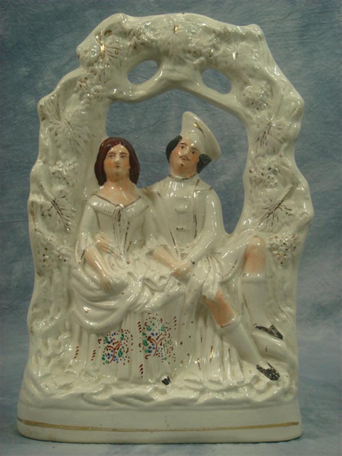 Staffordshire double figurine,