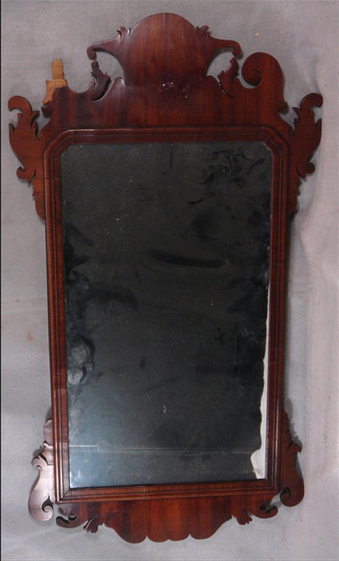 Mahogany Chippendale fretwork wall 3ce81