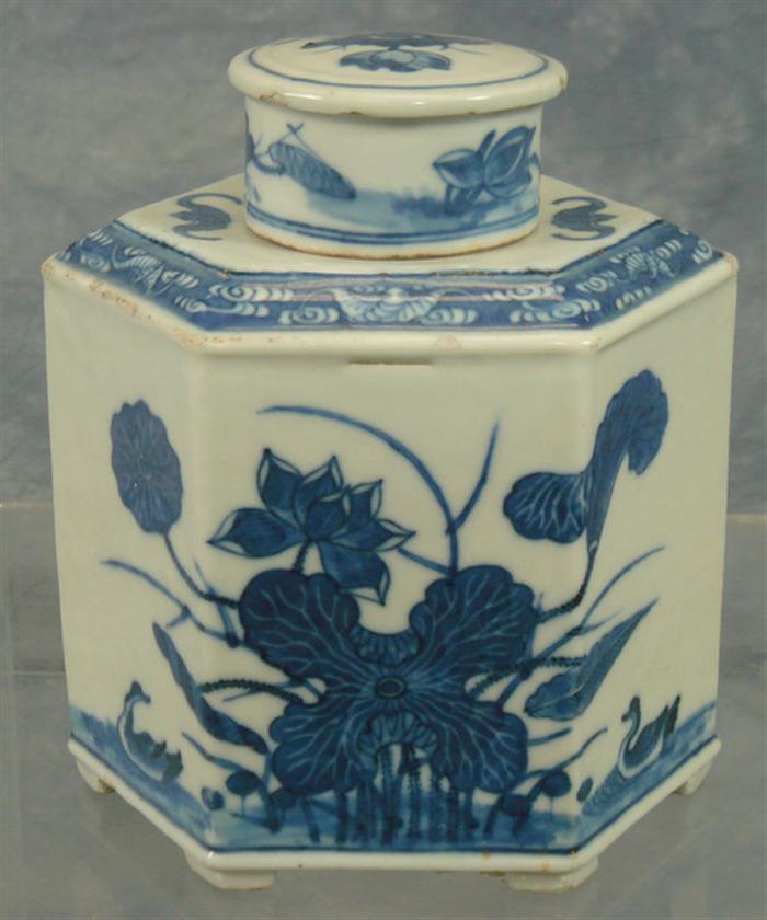 Blue and white Chinese porcelain