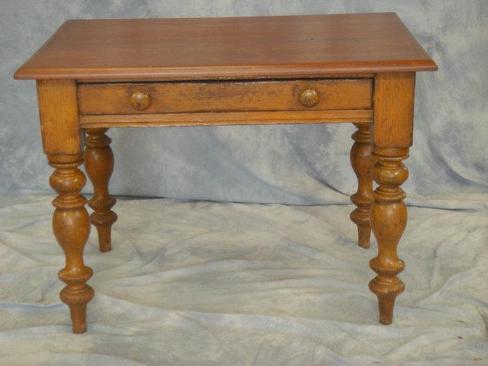 Pine Continental work table with