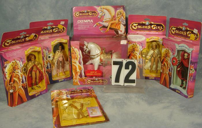Golden Girl Lot, by Galoob, 1984,