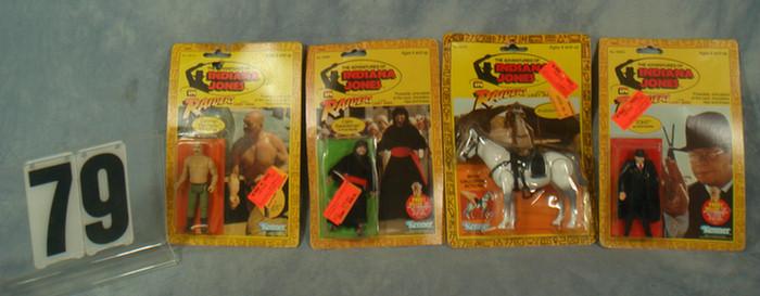 Indiana Jones Figure Lot 4 total  3cfef