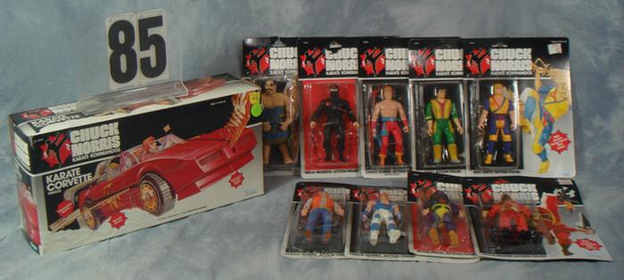 Chuck Norris figure lot, made by