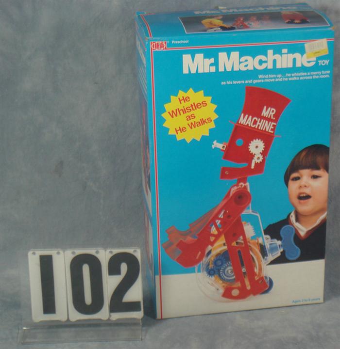 Ideal Mr. Machine wind up robot toy,
