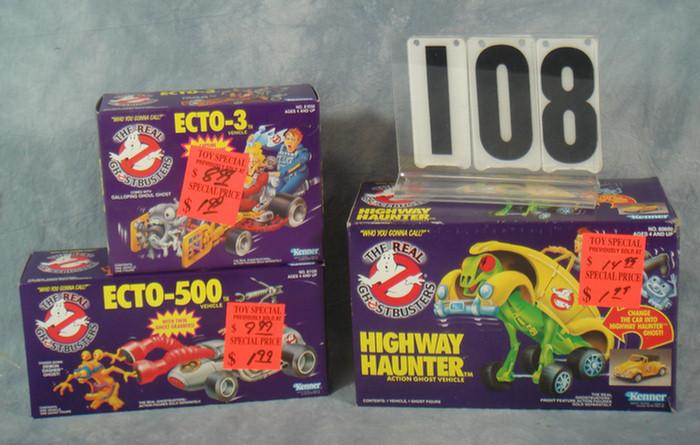 Ghostbusters lot Ecto 3 Ecto 500  3d008