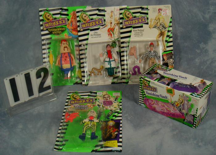 Kenner 1990 Beetlejuice Toy Lot  3d00c