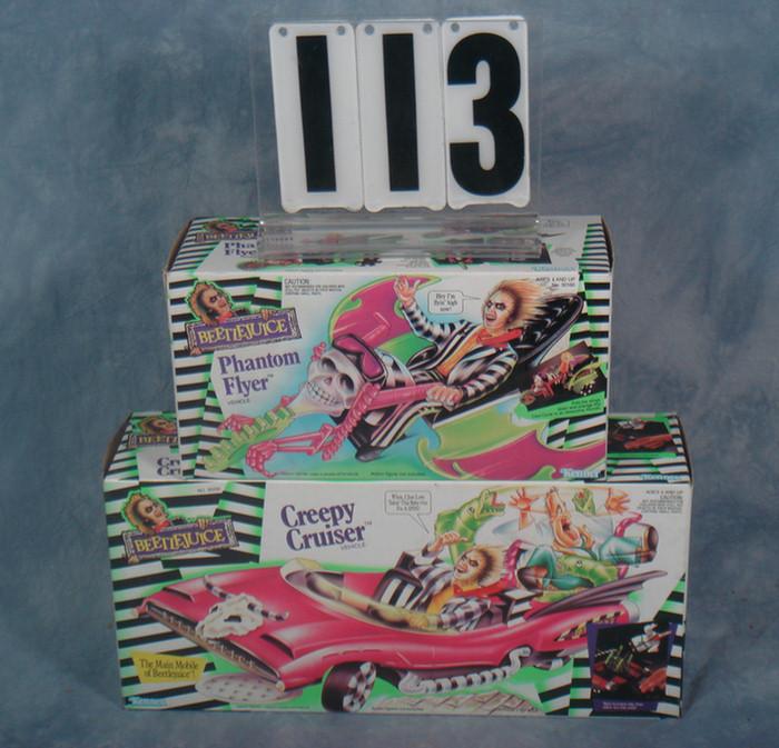 Kenner 1990 Beetlejuice Toy Lot,