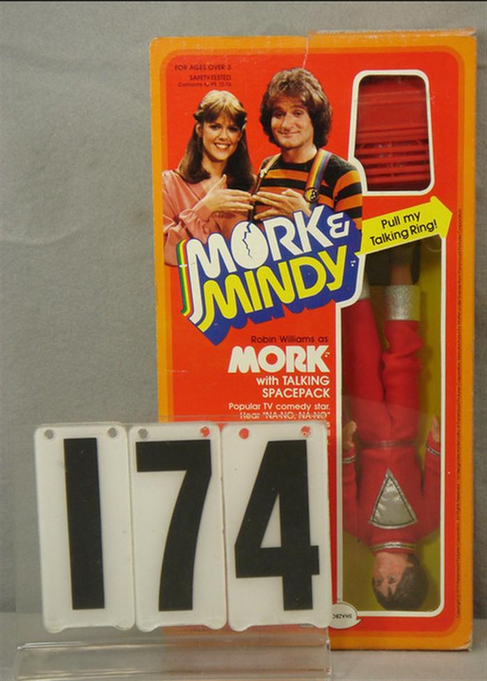 mork and mindy talking doll