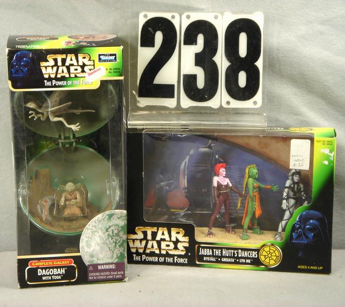 Lot of 2 Star Wars Figure sets,