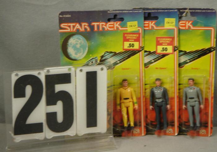 1979 Mego Star Trek Figures set 3d087