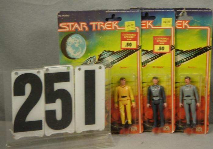 1979 Mego Star Trek Figures, set of