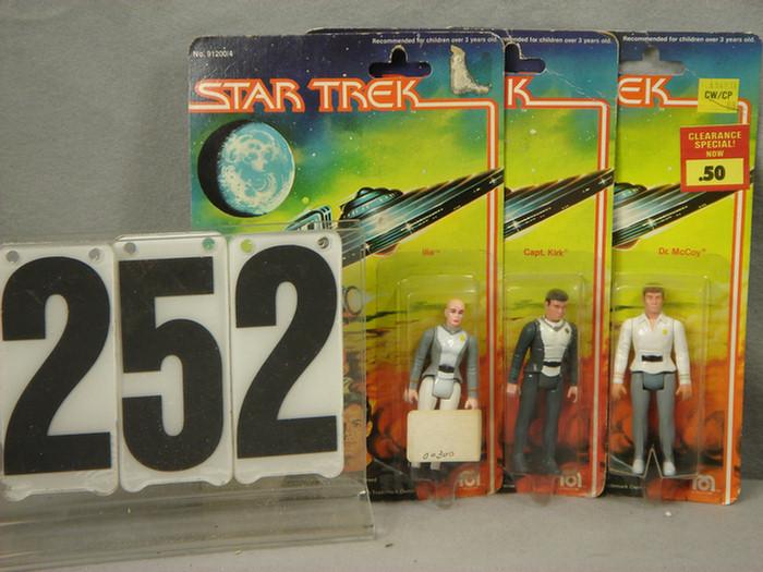 1979 Mego Star Trek Figures, set of