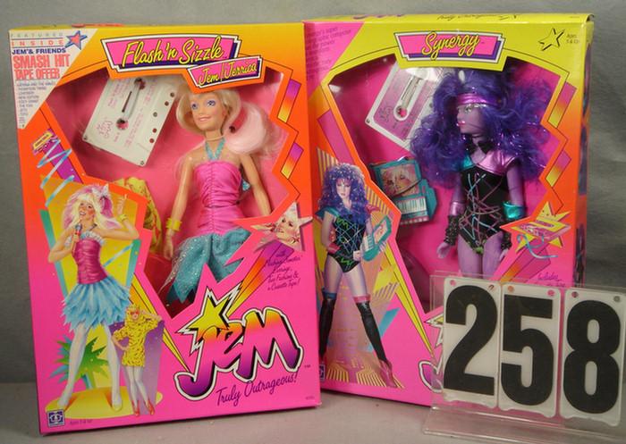 1986 Hasbro Jem Dolls lot of 2  3d08d