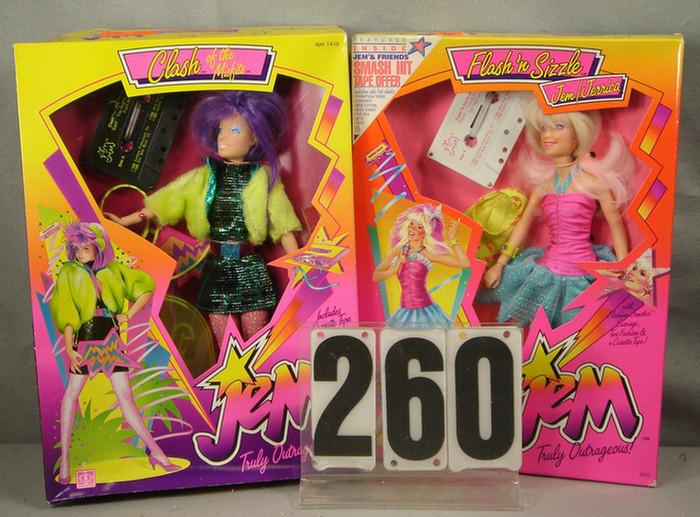 1986 Hasbro Jem Dolls lot of 2  3d08f