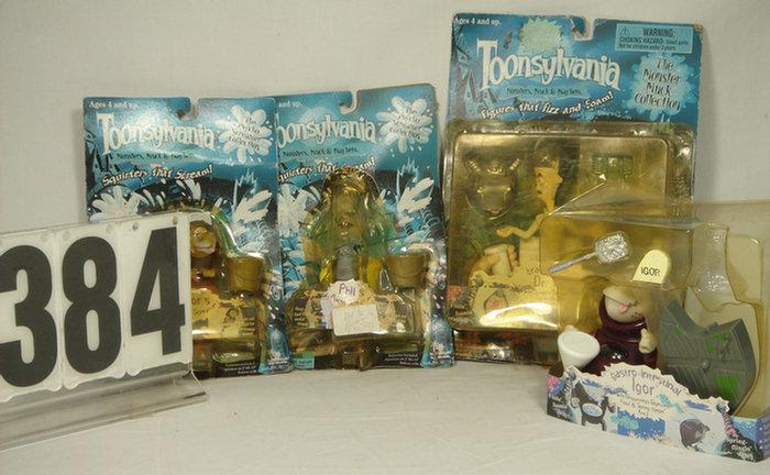 Lot of Toonsylvania Action figures,