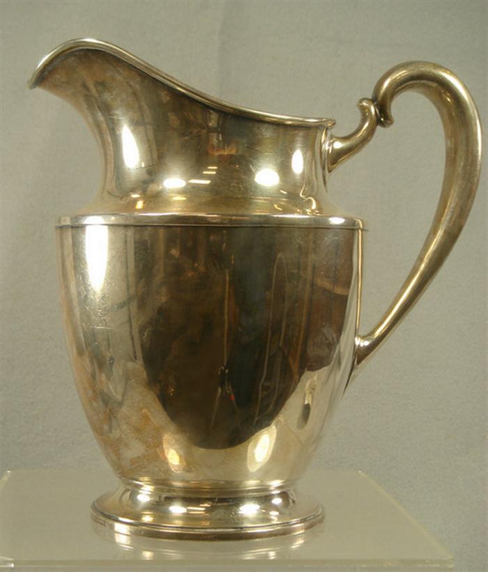 Wallace sterling silver pitcher,