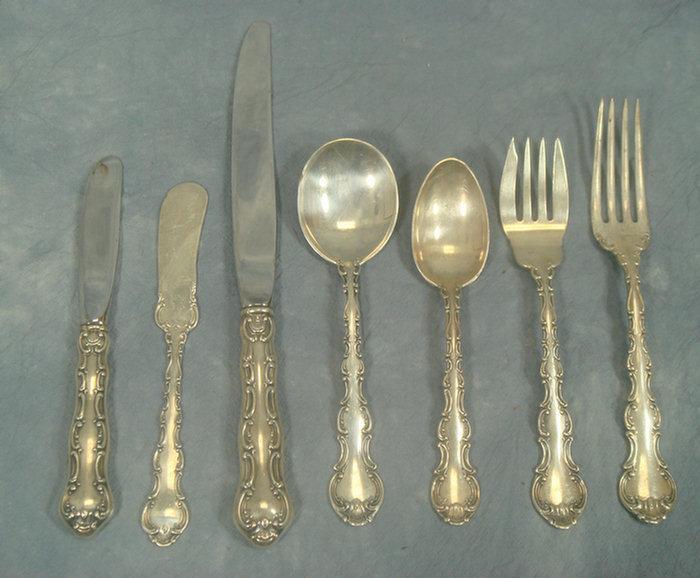 24 pcs Gorham Strasbourg sterling