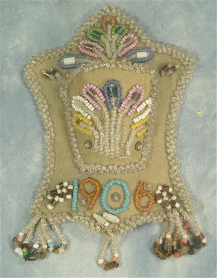 Beaded Iroquois Native American whimsey,