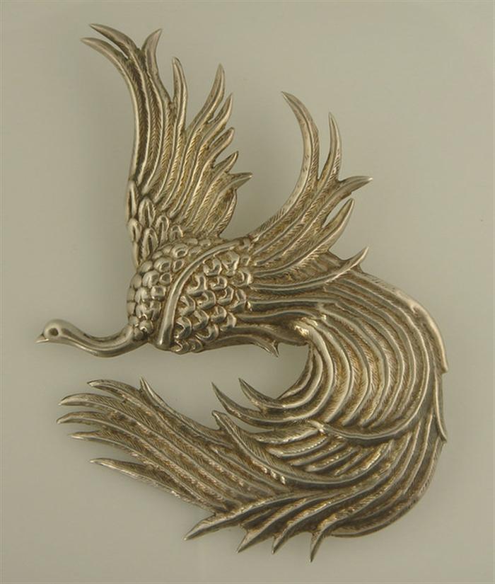 Mexican Coro sterling silver bird 3cd13