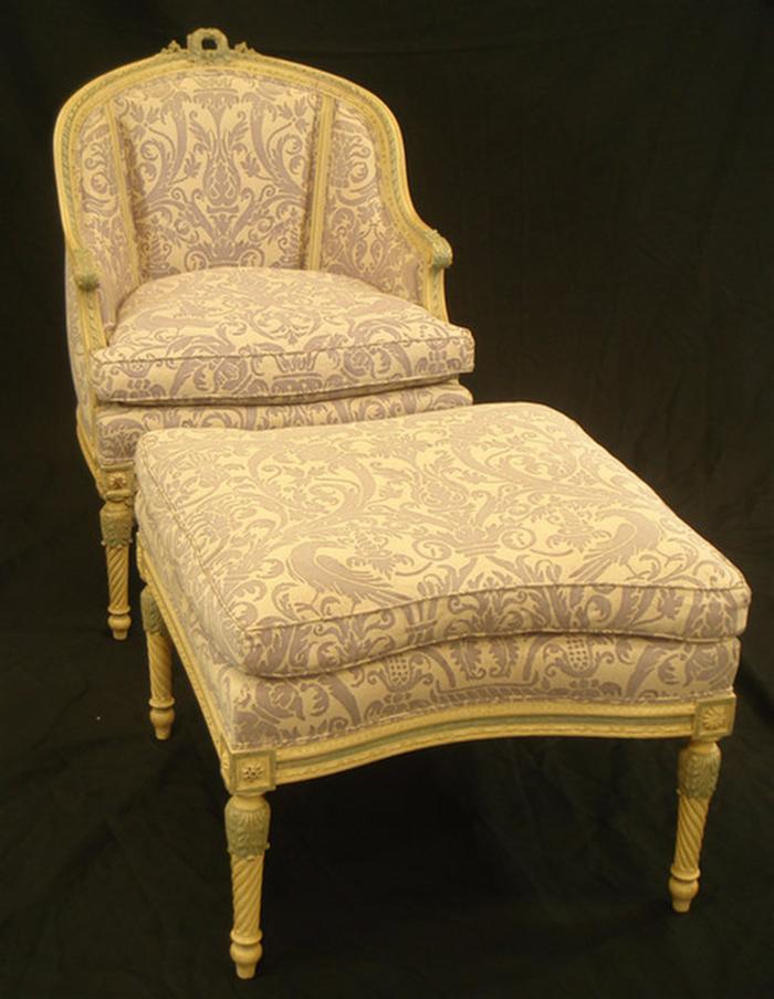 Louis XIV style arm chair with 3cdd4