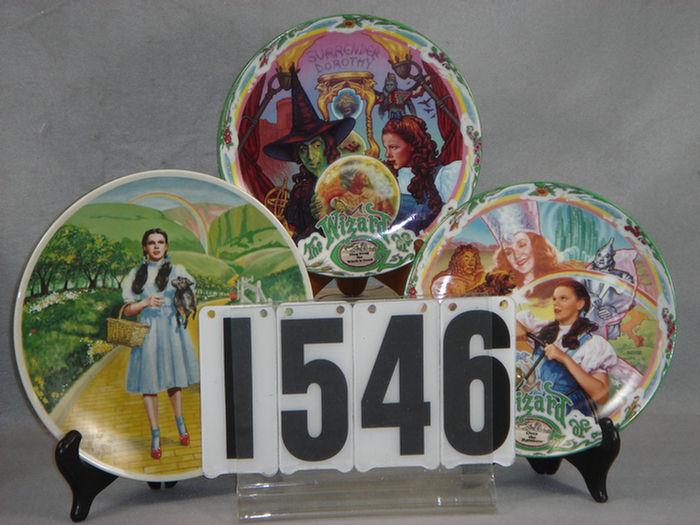 Lot of 3 Knowles Wizard of Oz limited 3d25e