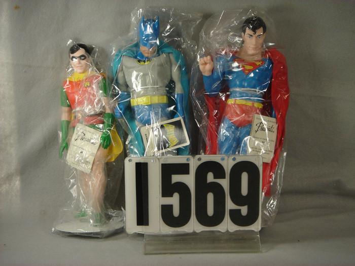 Lot of 3 DC Comics related figures,