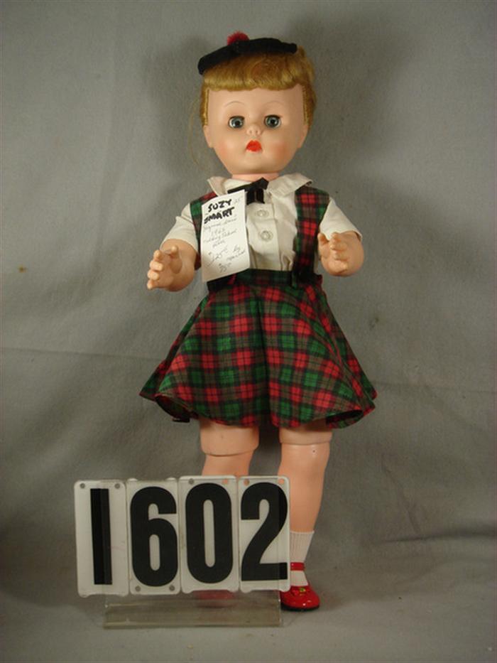 1962 Talking School doll, Suzy Smart,