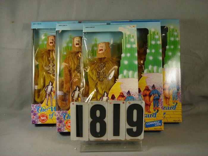 Lot of 6 Wizard of Oz Cowardly