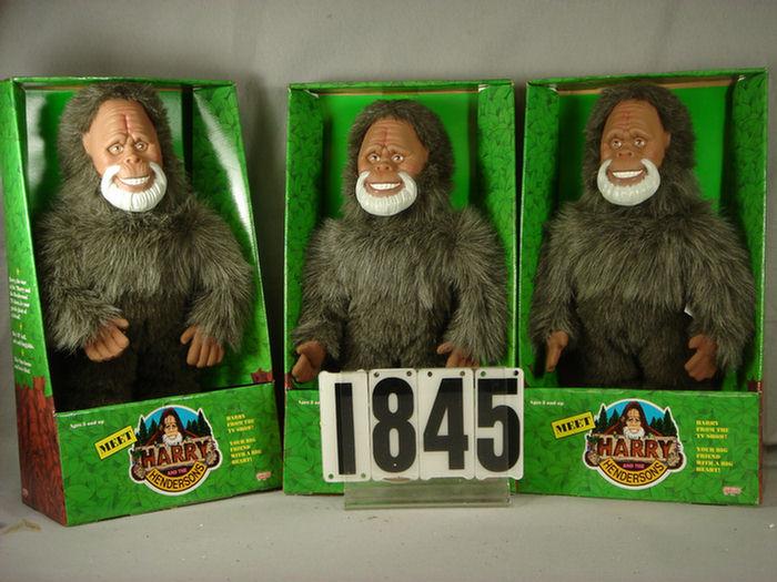Lot of 3 Harry and the Hendersons